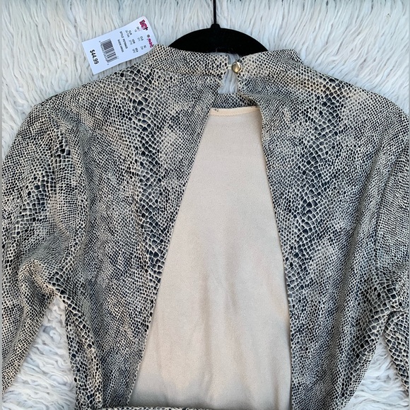 Animal Print Suede Dress *NWT* 🏷️ - Picture 4 of 10